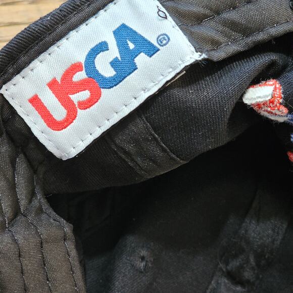 2014 US Open Championships Hat Cap Pinehurst No. 2 StrapBack USGA MEMBER Black - Picture 7 of 8